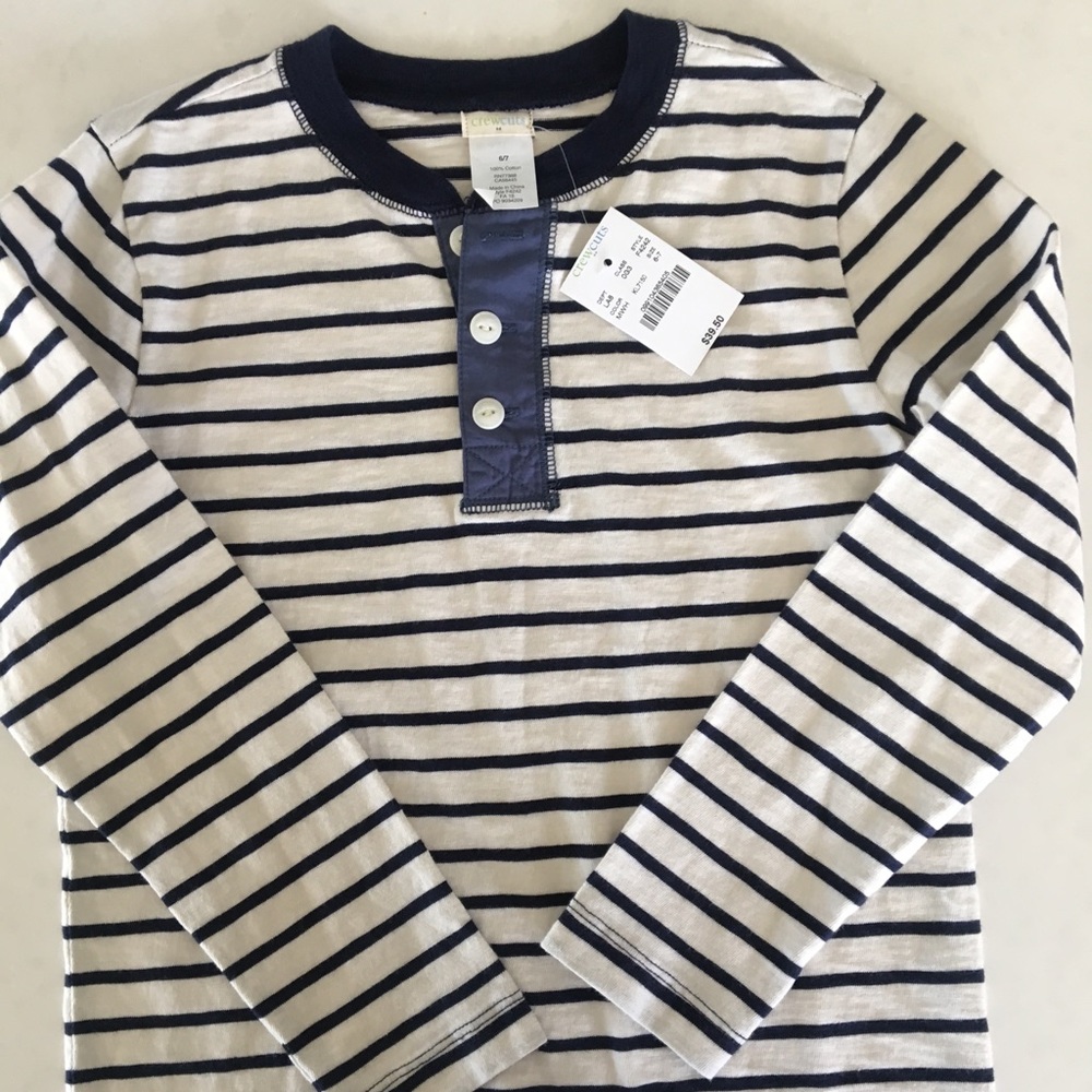J Crew, never worn Henley